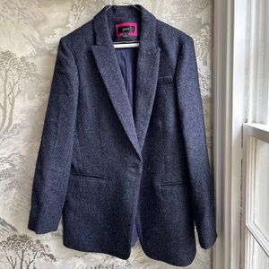 Blue Tweed Blazer